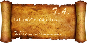 Tulipán Adelina névjegykártya